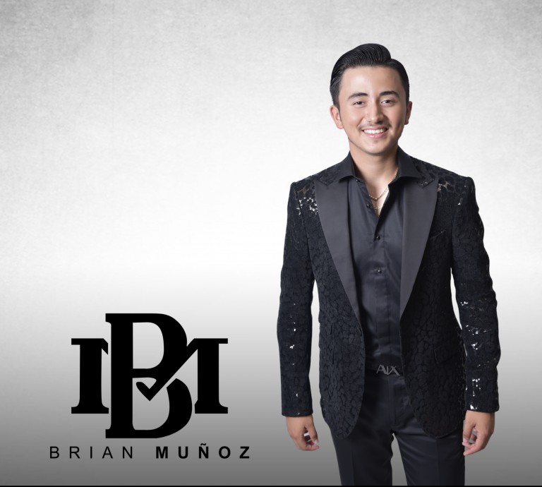 Brian Muñoz el joven cantante, la gran promesa.